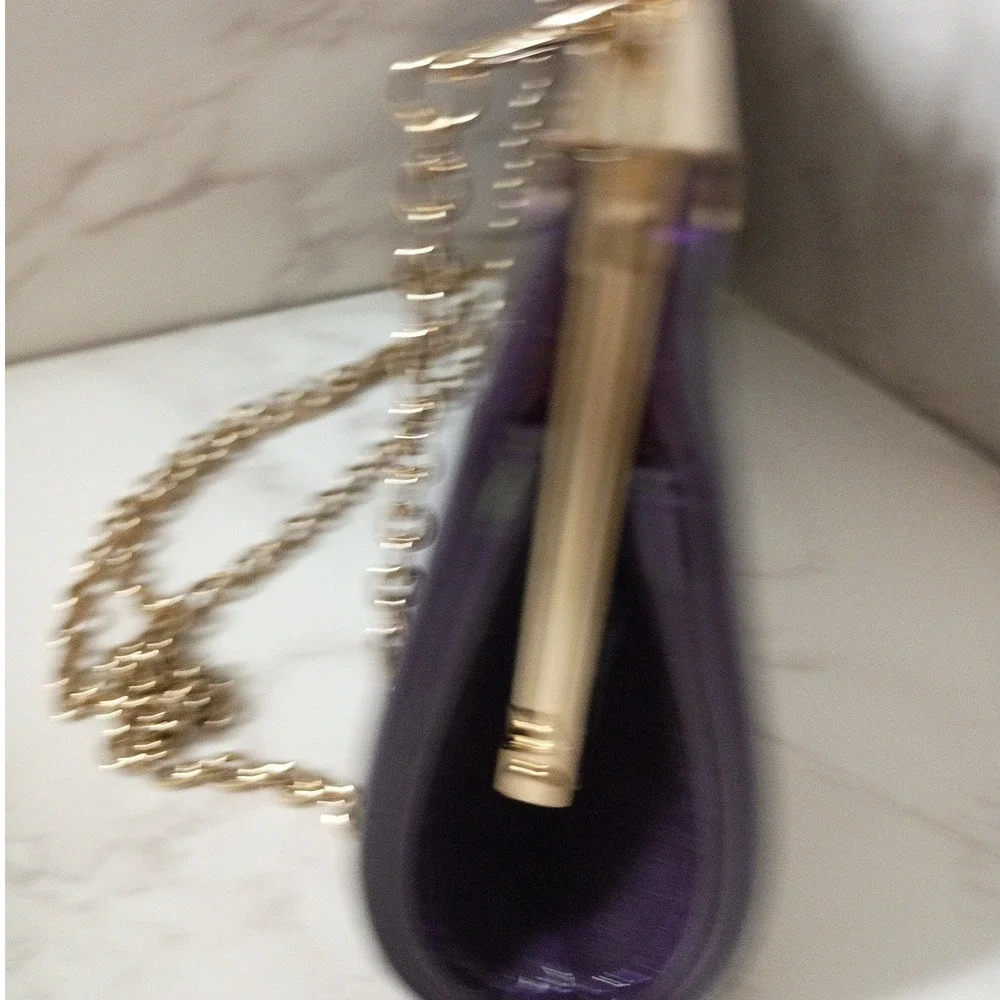 JESSICA MC CLINTOCK Vintage Purple Patent‎ Leather Bag - EUC